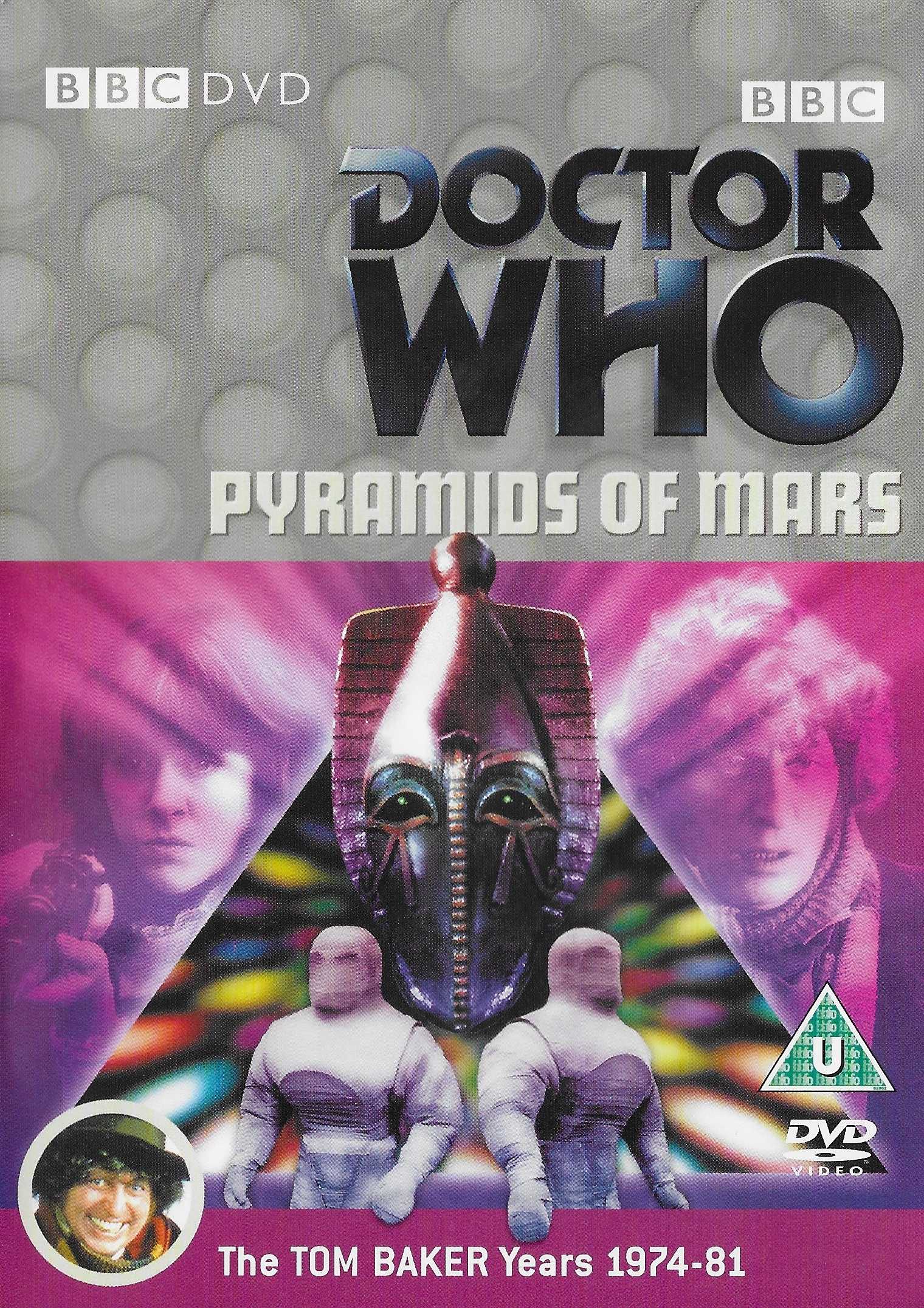 Picture of BBCDVD 1350 Doctor Who - Pyramids of Mars by artist Bob Baker / Dave Martin from the BBC records and Tapes library